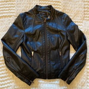 Le Chateau Faux Leather Moto Jacket